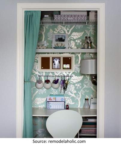 Closet office