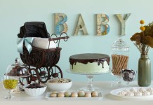 Vintage Baby Shower Theme