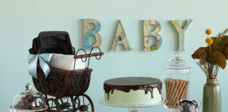 Vintage Baby Shower Theme
