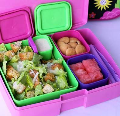 Caesar Salad Kids Lunch Box