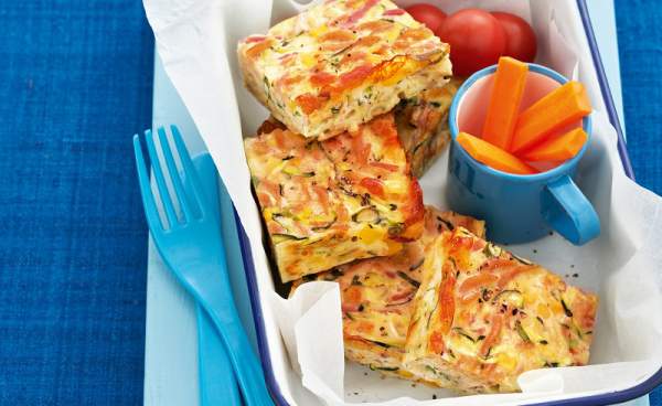 Frittata kids lunch box