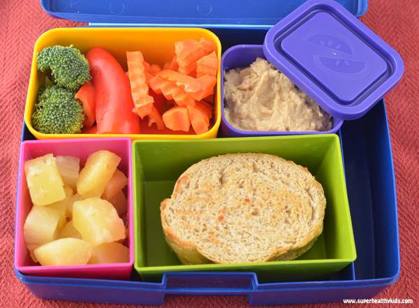 hummus kids lunch box