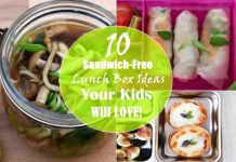 sandwich-free kids lunch box ideas