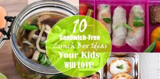 sandwich-free kids lunch box ideas